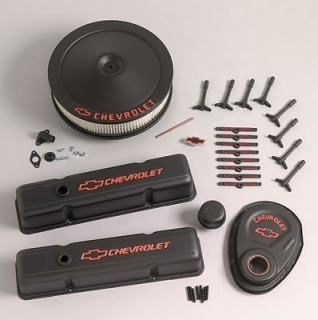 Dress Up Kit Motor -  Chevy Small Block  75-86  Black